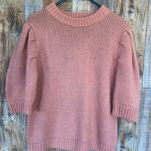ENGLISH FACTORY ANTHROPOLOGIE Sweater Blouse. Size L.